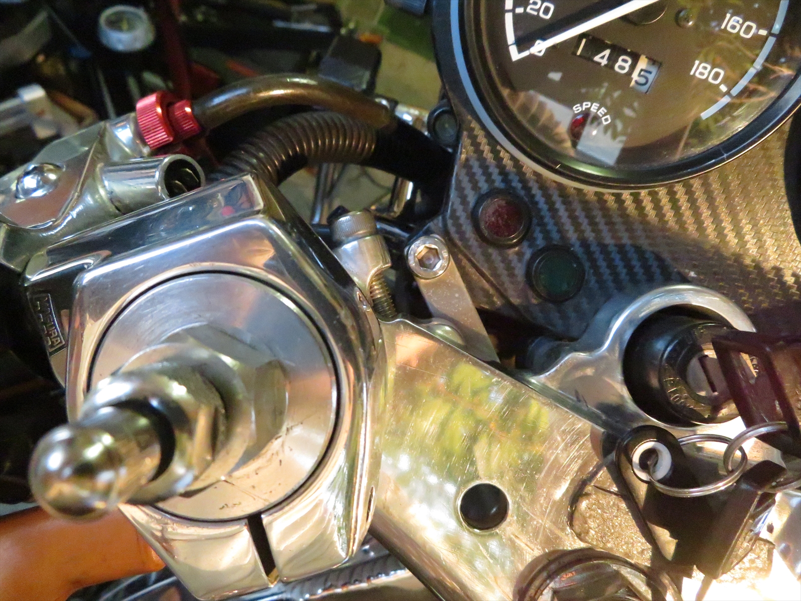 BROSに付いたHONDA CB400SF V-TEC フロントフォーク