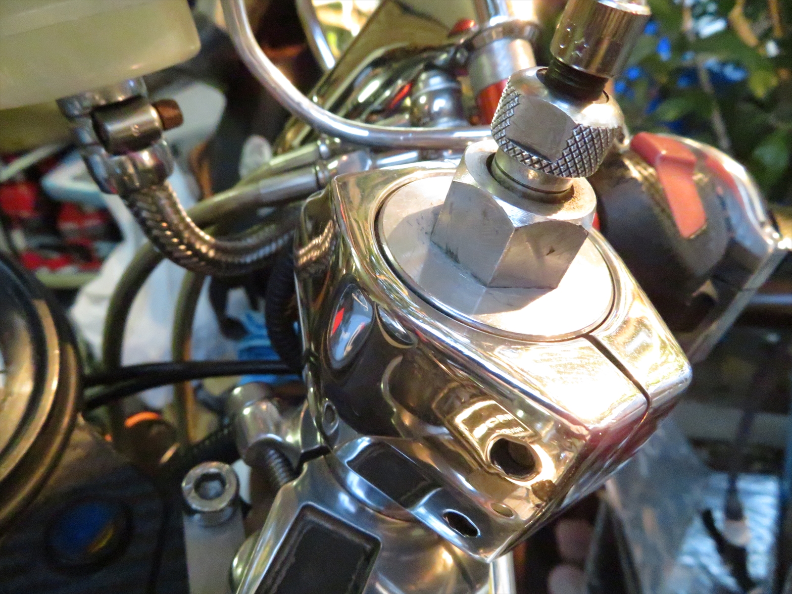 BROSに付いたHONDA CB400SF V-TEC フロントフォーク