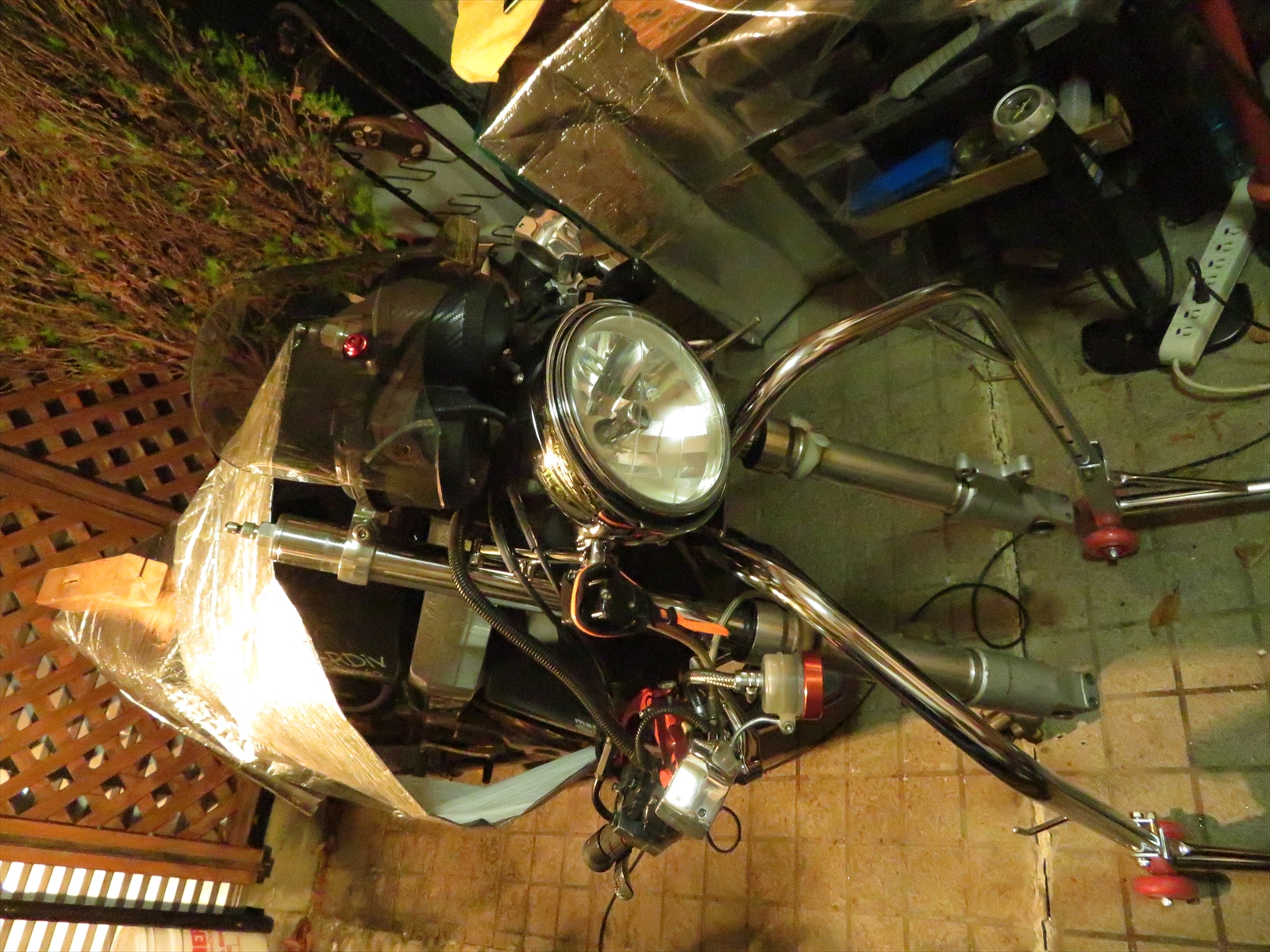BROSに付いたHONDA CB400SF V-TEC フロントフォーク