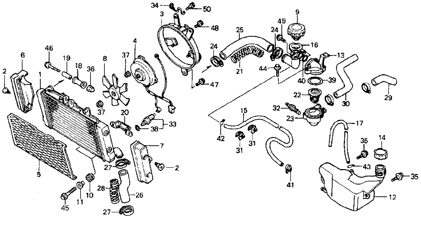 HONDA BROS Manual - クーリング システム