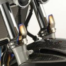 HONDA CB400SF Hyper VTECシリーズ用 フロントフォークプロテクター カーボン