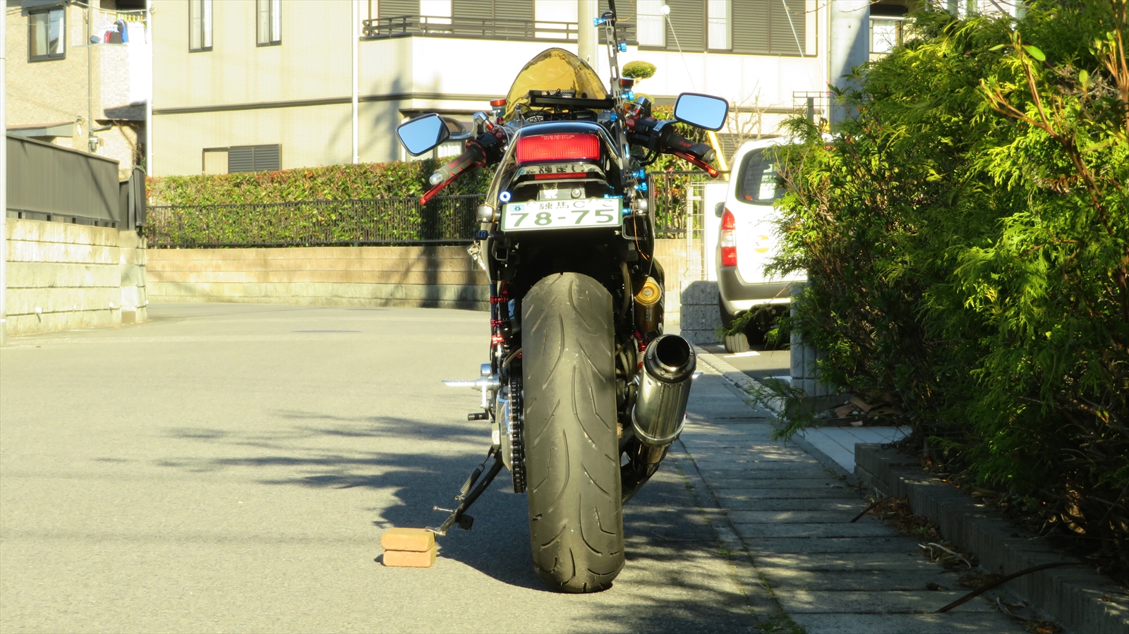 HONDA BROS サイドスタンド