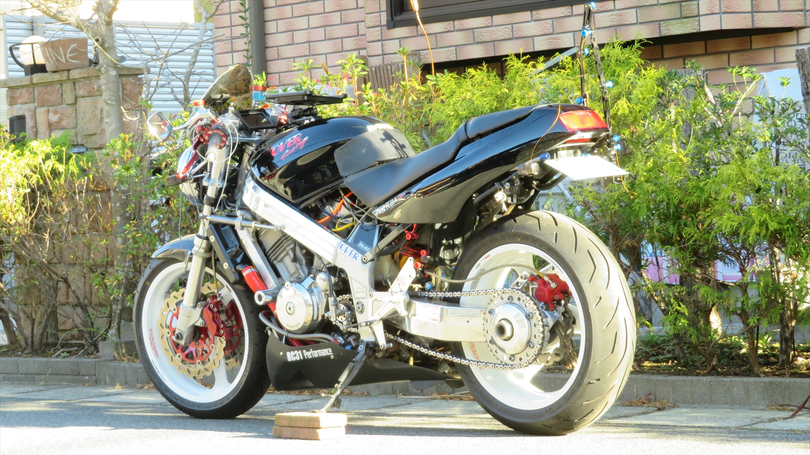 HONDA BROS サイドスタンド