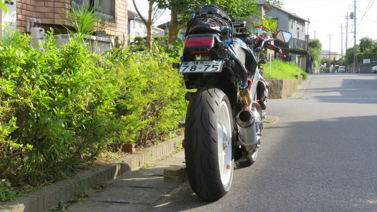 HONDA BROS サイドスタンド