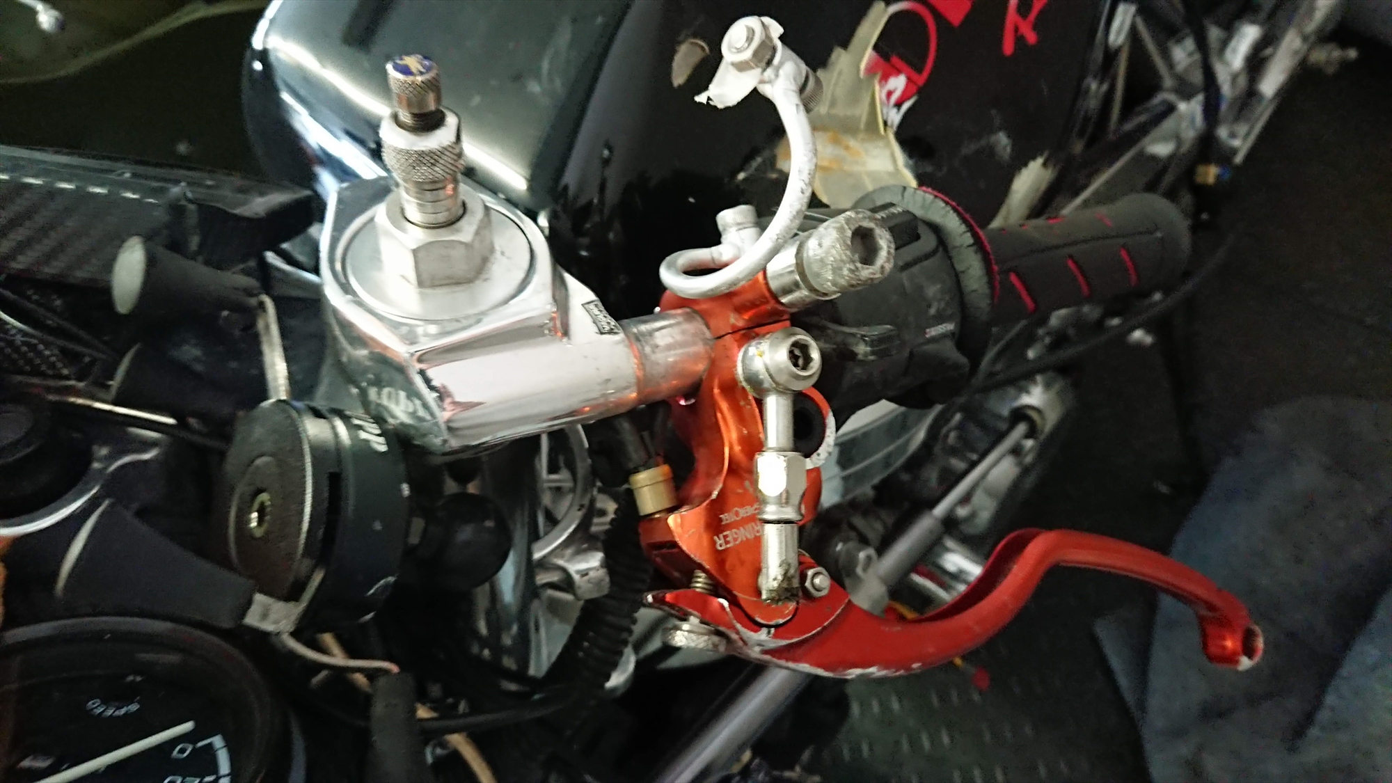 HONDA BROS Crash