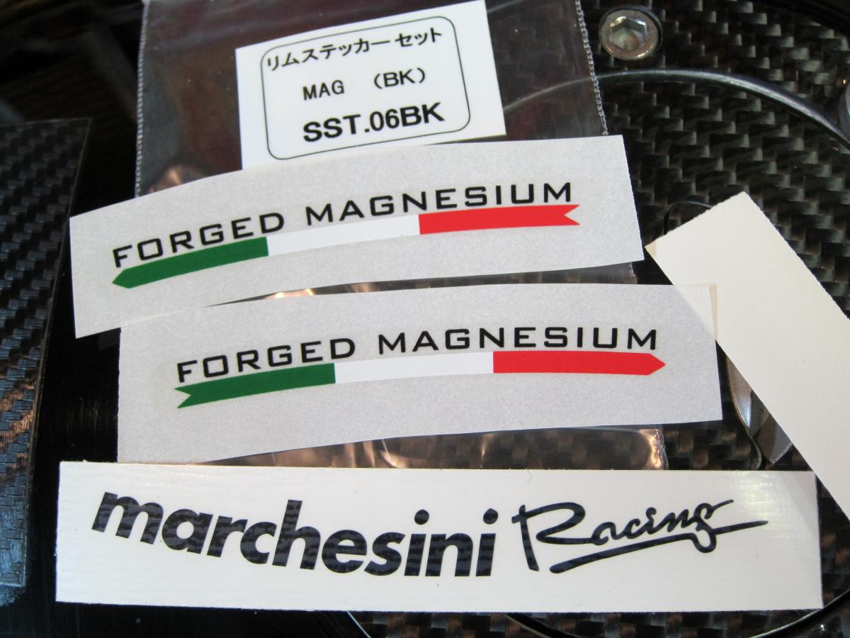 marchesini racing sticker マルケジーニ レーシング 切り文字ステッカー