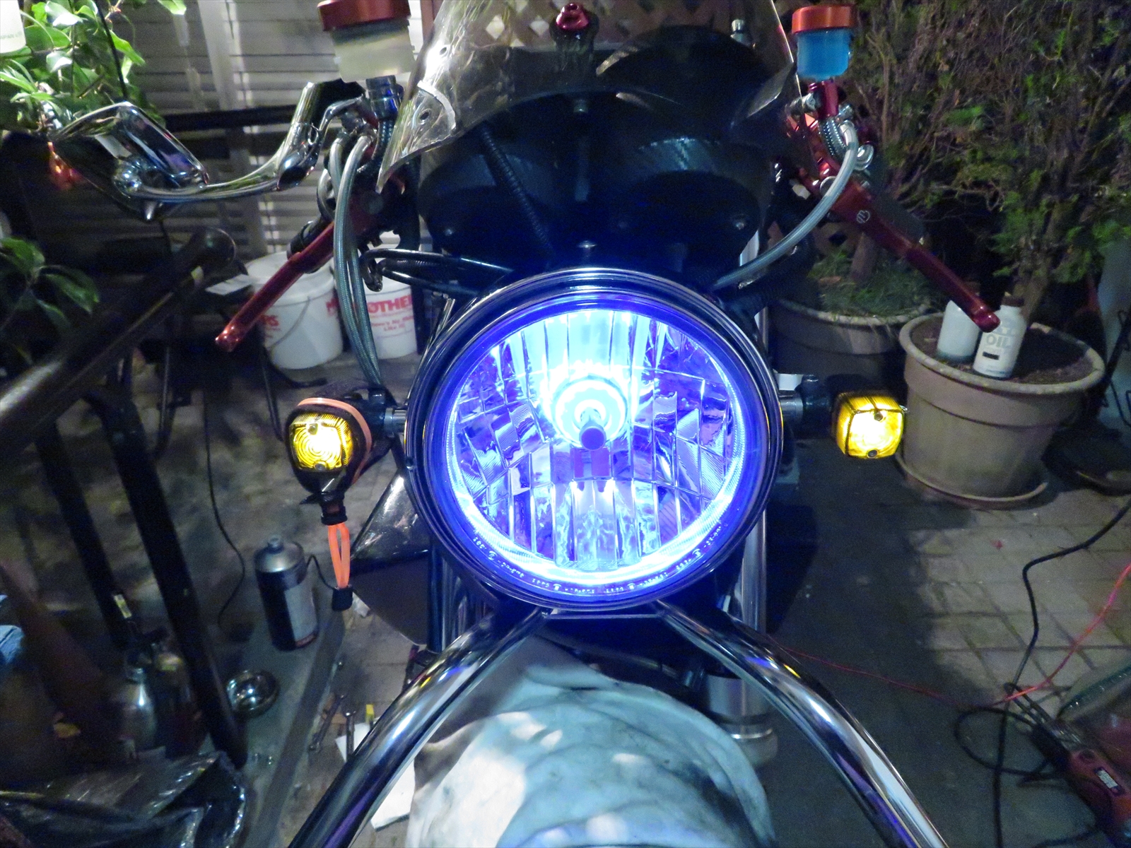 HONDA BROS ヘッドライト