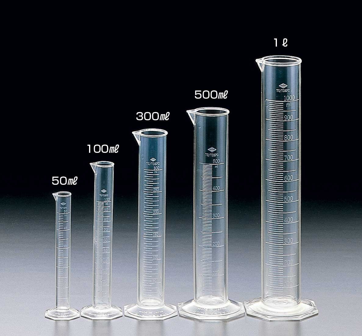 サンプラテック メスシリンダー 500ml