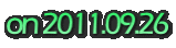 on 2011.09.26
