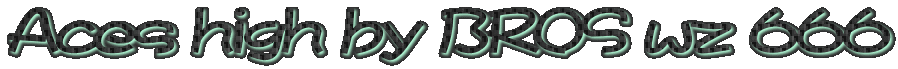 Aces high by BROS wz 666